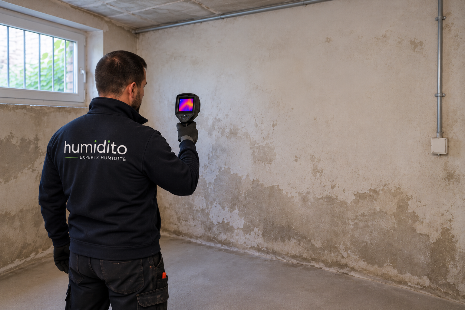 Humidité dans la cave — Humidito